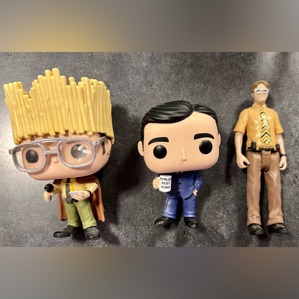 The Office Funko Pops, Michael Scott | Dwight Schrute